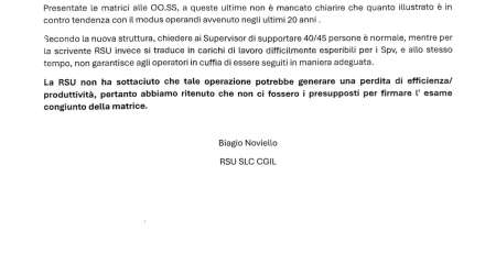 INFORMATIVA - INCONTRO AZIENDA TCC E SINDACATI DEL 25 GIUGNO 2026&nbsp;